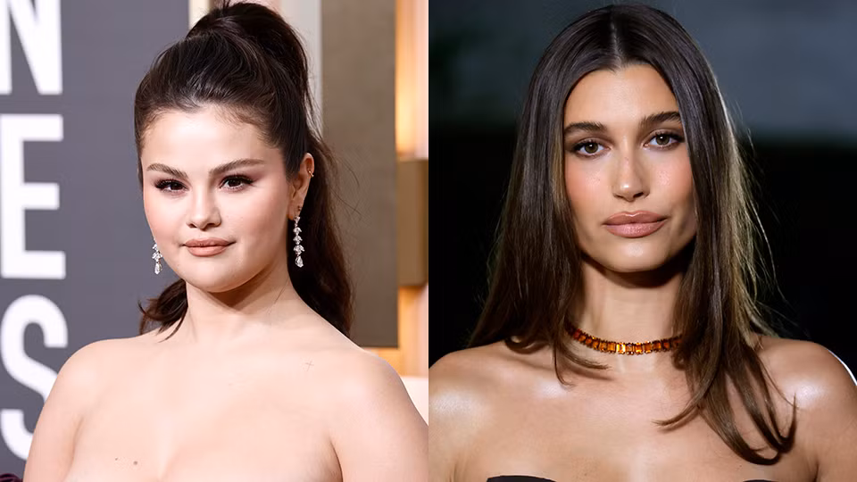 Hailey Bieber và Selena Gomez luôn bị đặt lên bàn cân so sánh từ năm 2018.