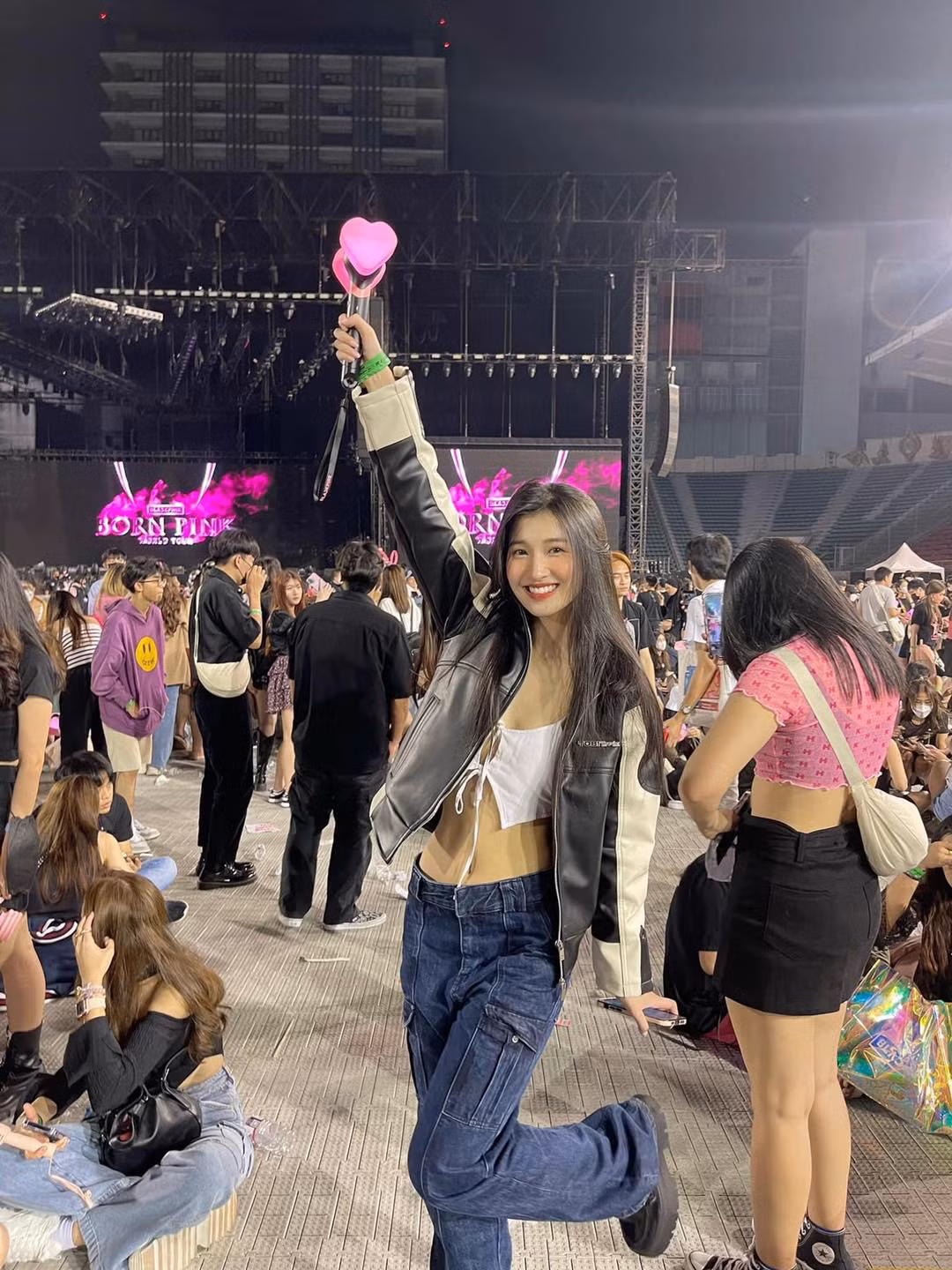 Nàng hậu Gen Z xuất hiện tại concert của BlackPink ở Thái Lan. Nàng hậu Gen Z xuất hiện tại concert của BlackPink ở Thái Lan.