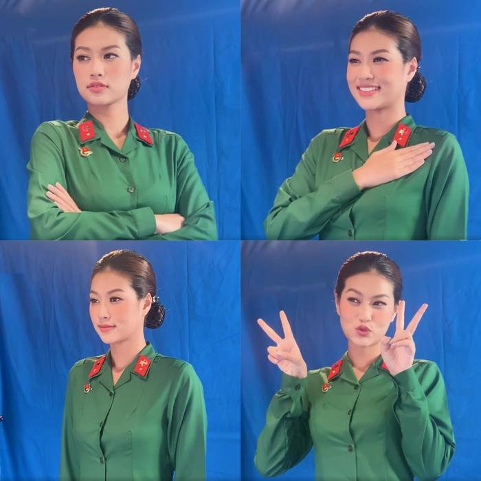 Nhan sắc rạng ngời của Thiên Ân tại Sao Nhập Ngũ nhận được nhiều lời khen. Nhan sắc rạng ngời của Thiên Ân tại Sao Nhập Ngũ nhận được nhiều lời khen.