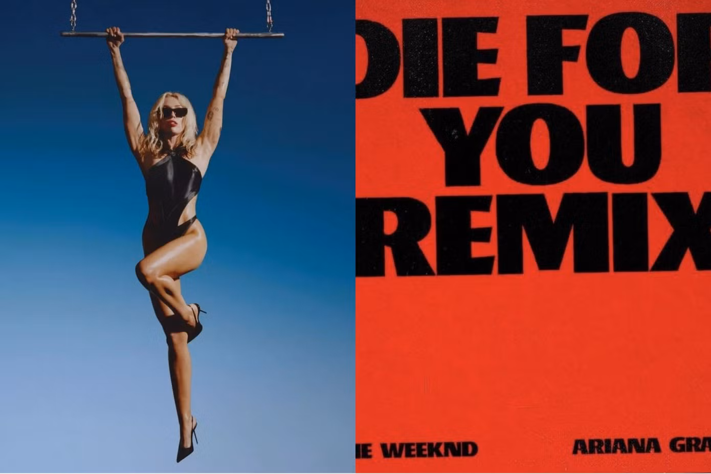 Miley Cyrus sẽ đối đầu với The Weekend và Ariana Grande vào tuần tới. Miley Cyrus sẽ đối đầu với The Weekend và Ariana Grande vào tuần tới.