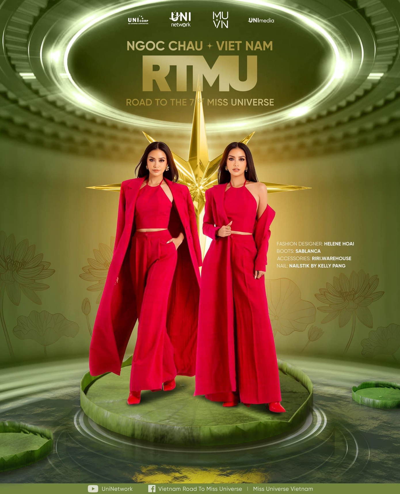 Ngọc Châu chính thức bước vào đường đua Miss Universe với sự kỳ vọng lớn.