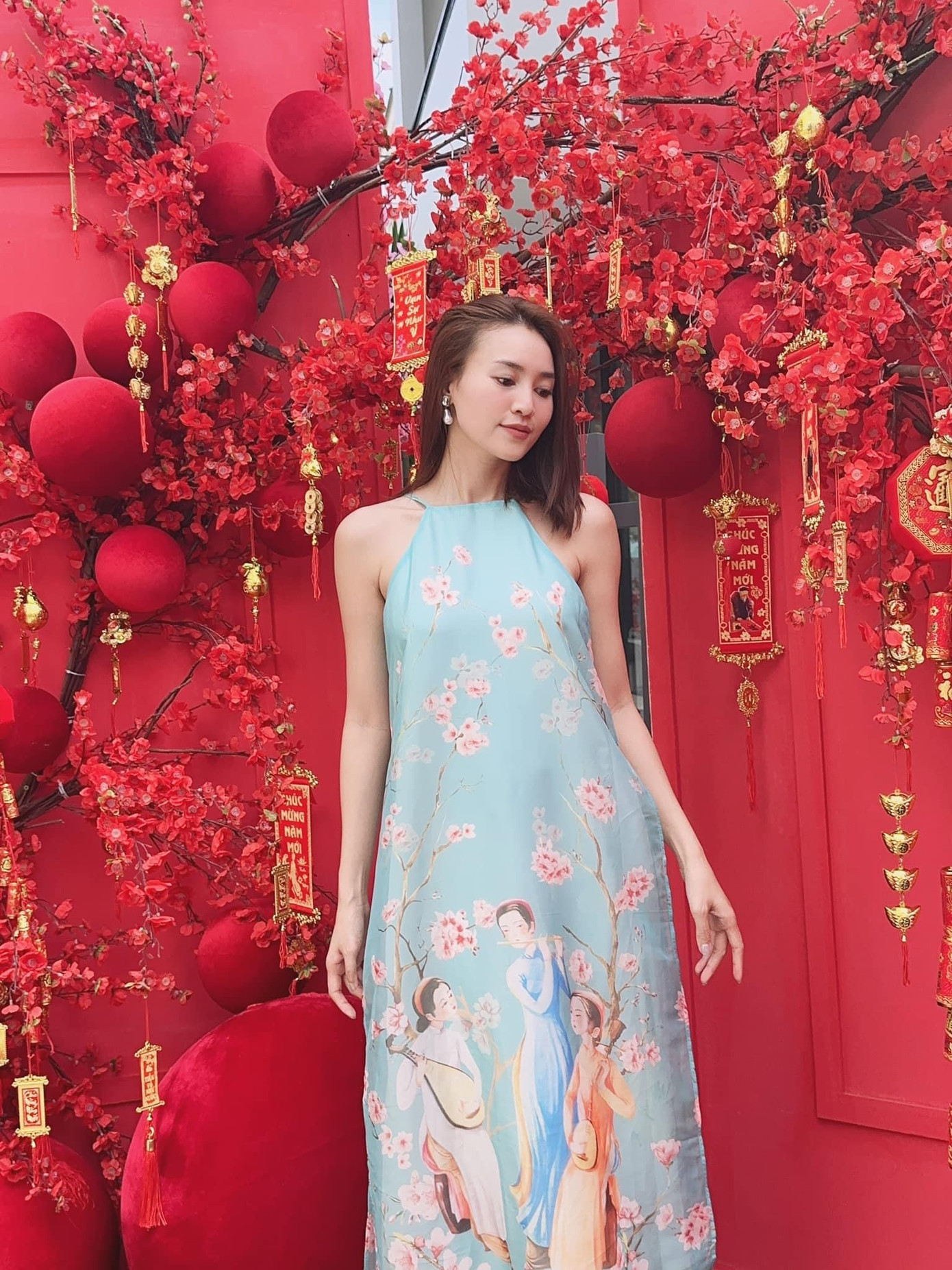 Nhan sắc Ninh Dương Lan Ngọc ngày càng mặn mà.