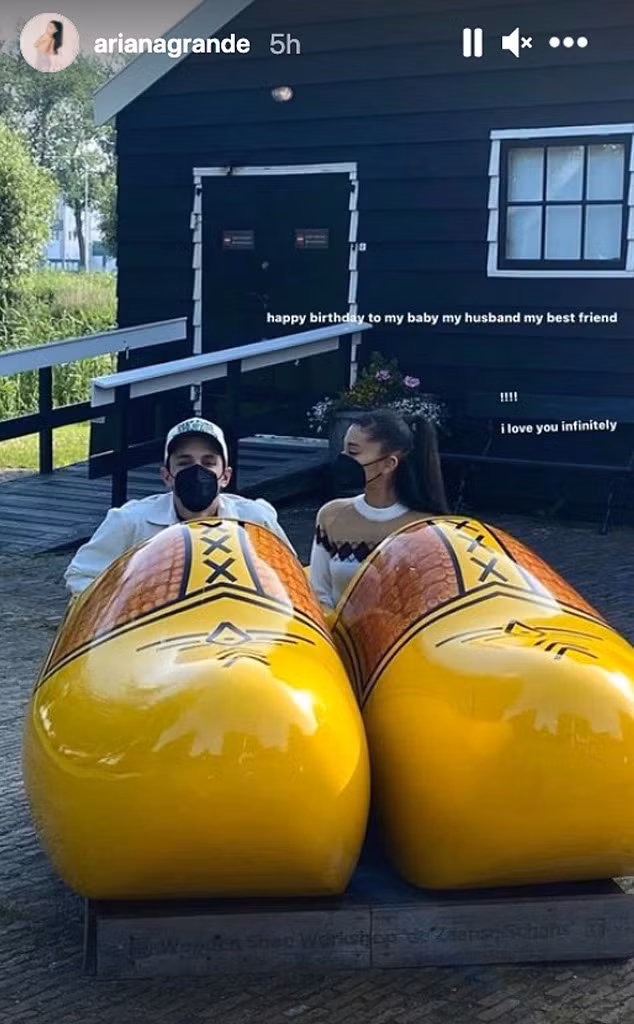 Ariana Grande luôn chúc mừng sinh nhật Dalton trên Instagram từ năm 2020.