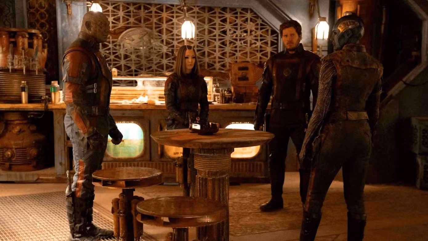 Drax có vai trò là "cây hài" chính của đội.