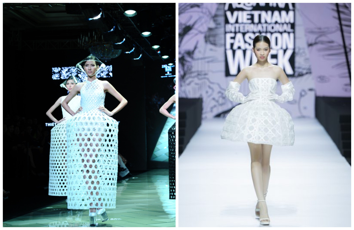 Netizen so sánh giữa thiết kế của NTK Công Trí trong BST "Lúa" (2016) và thiết kế của NTK Nguyễn Minh Công trong BST "Về nhà Út ơi!". Netizen so sánh giữa thiết kế của NTK Công Trí trong BST "Lúa" (2016) và thiết kế của NTK Nguyễn Minh Công trong BST "Về nhà Út ơi!".