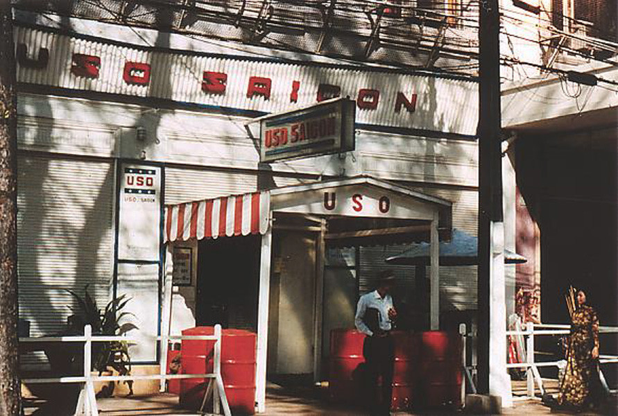 Sài Gòn USO trên đường Nguyễn Huệ ở trung tâm Sài Gòn