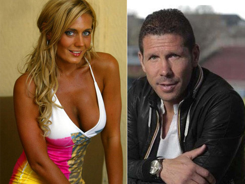 Atletico Madrid, Diego Simeone và cô bồ xinh đẹp Rocio Marengo, bồ cũ Higuain. Atletico Madrid, Diego Simeone và cô bồ xinh đẹp Rocio Marengo, bồ cũ Higuain