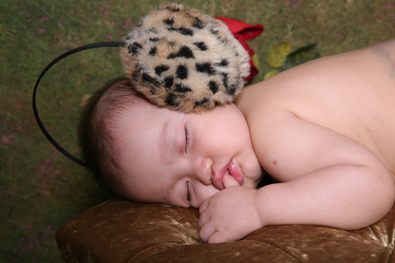 Mới mấy tháng trước thôi, Teddy trông y hệt một cu cậu ấy! Bây giờ thì Teddy cũng váy, cũng kẹp tóc, cũng "sexy" như ai!