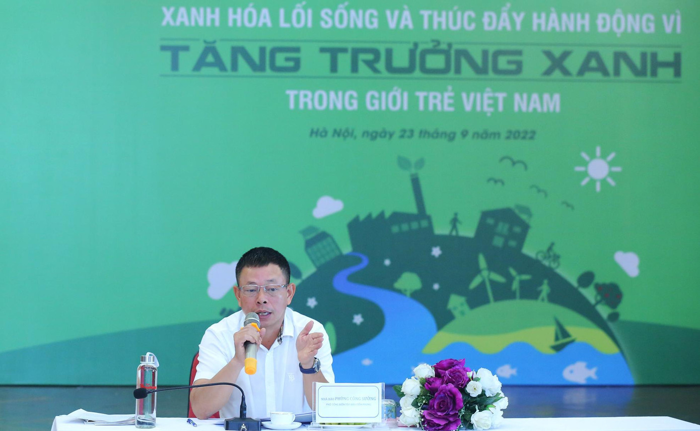 Tọa đàm xanh hóa lối sống trong giới trẻ Việt Nam ảnh 2 Tọa đàm xanh hóa lối sống trong giới trẻ Việt Nam ảnh 2