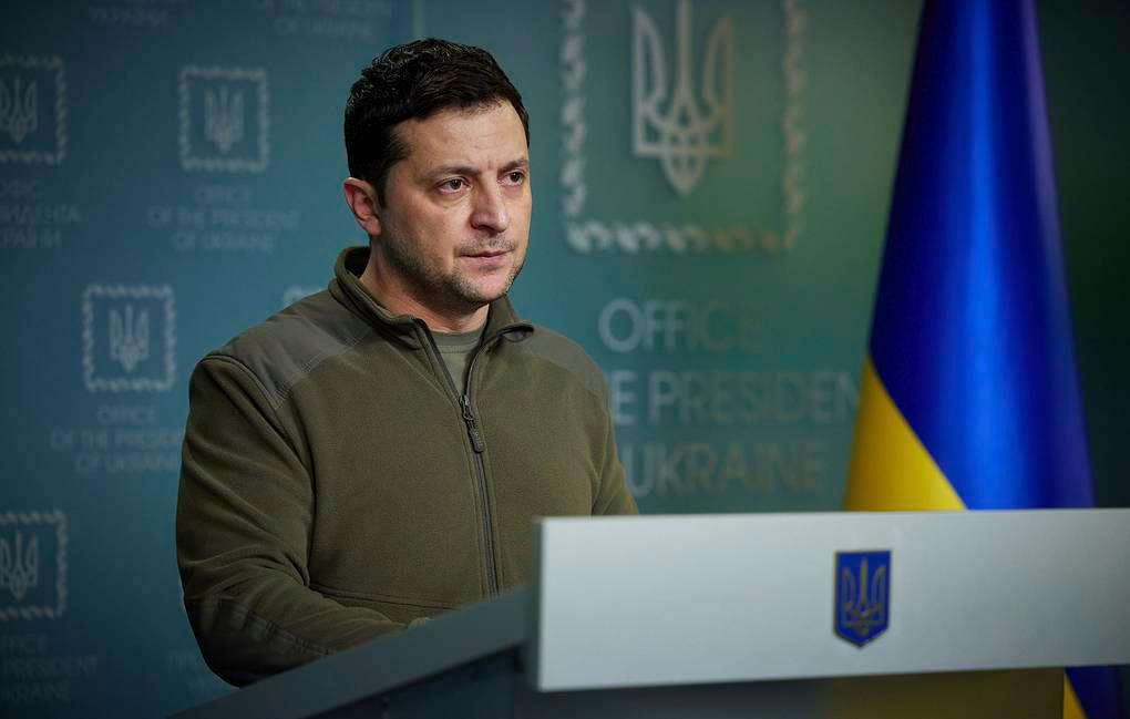 Tổng thống Volodymyr Zelensky. Ảnh: AP