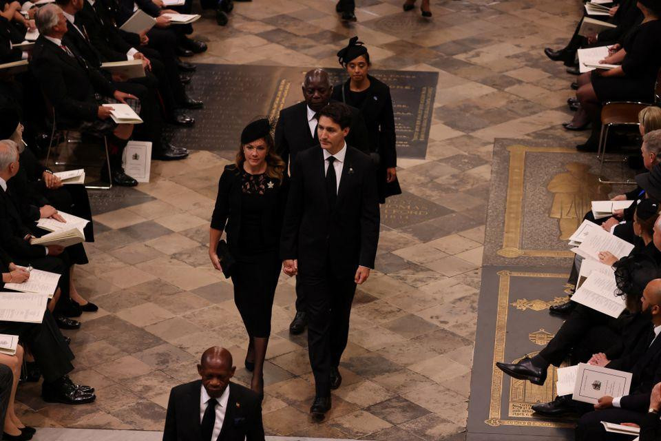 Thủ tướng Canada Justin Trudeau và phu nhân.