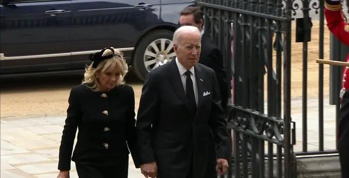 Tổng thống Mỹ Joe Biden và phu nhân. Ảnh: Sky News