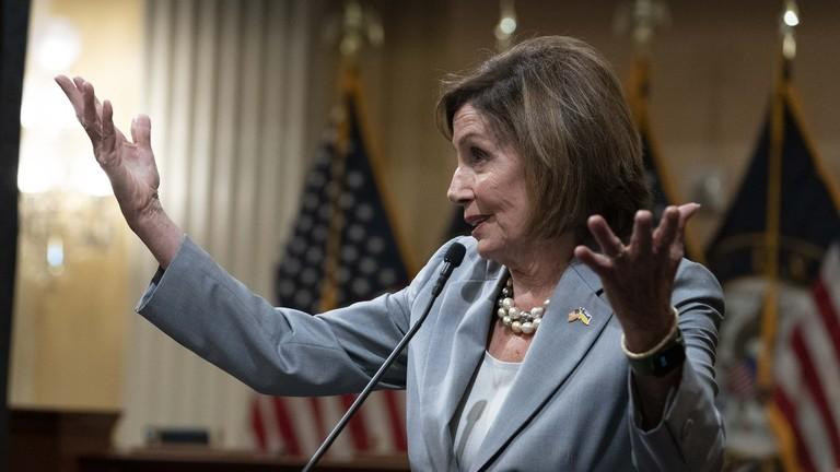 Chủ tịch Hạ viện Mỹ Nancy Pelosi. Ảnh: AP