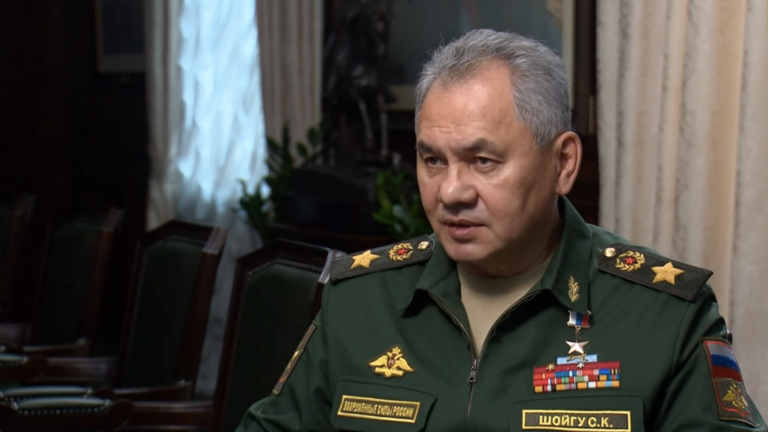 Bộ trưởng Quốc phòng Nga Sergey Shoigu. Ảnh: RT