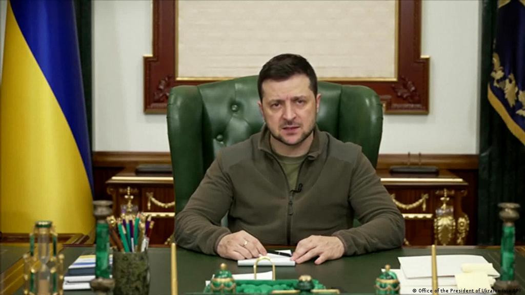 Tổng thống Ukraine Volodymyr Zelensky. Ảnh: AP