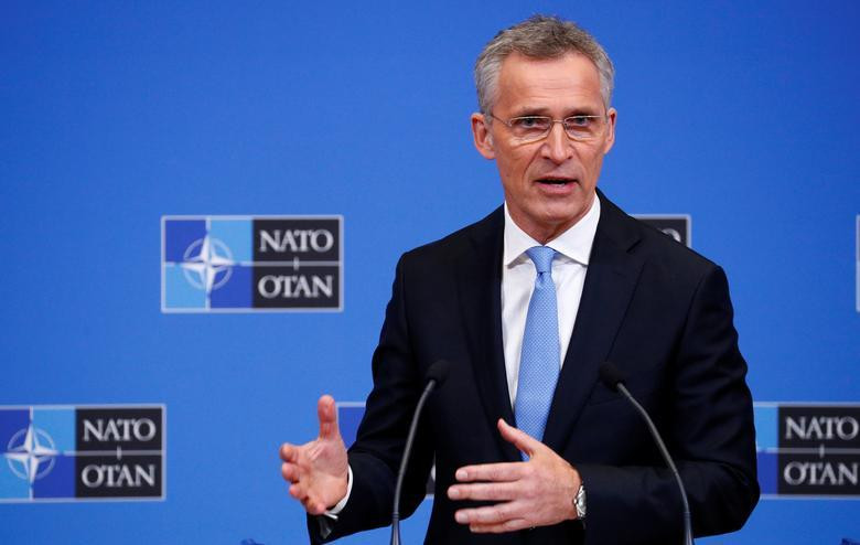 Tổng thư ký Tổ chức Hiệp ước Bắc Đại Tây Dương (NATO) Jens Stoltenberg. Ảnh: Reuters