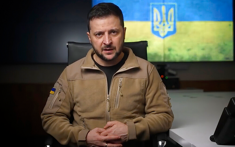 Tổng thống Ukraine Volodymyr Zelensky. Ảnh: AP Tổng thống Ukraine Volodymyr Zelensky. Ảnh: AP