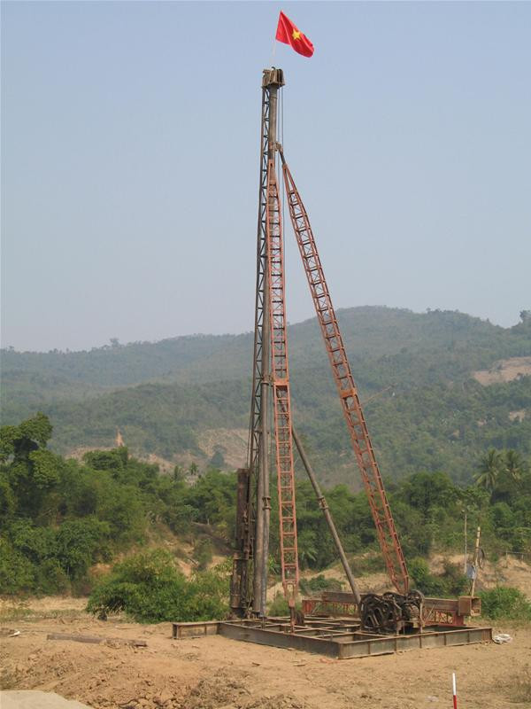 Chùm ảnh khởi công xây dựng cầu Chôm Lôm ảnh 7