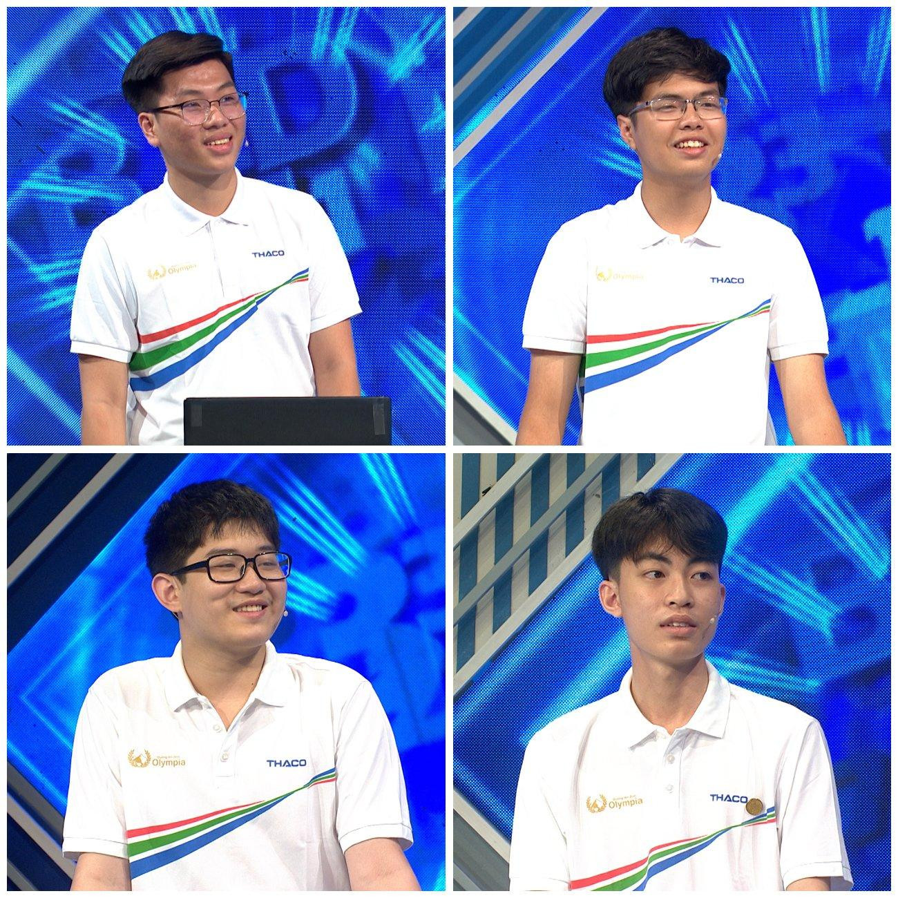 Bốn thí sinh tranh tài quý III. Ảnh: FBCT Bốn thí sinh tranh tài quý III. Ảnh: FBCT