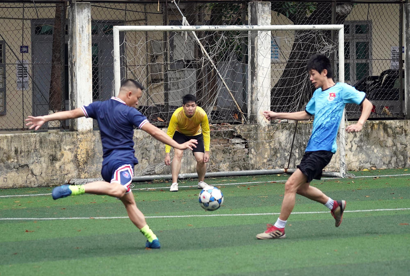 Giải đấu diễn ra sôi nổi, hấp dẫn. Ảnh: Ngọc Thắng Giải đấu diễn ra sôi nổi, hấp dẫn. Ảnh: Ngọc Thắng