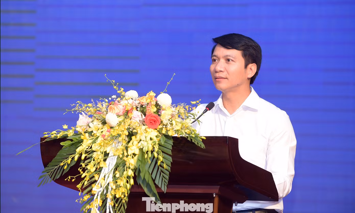 Anh Nguyễn Ngọc Lương phát biểu kết luận hội nghị. Ảnh: Xuân Tùng Anh Nguyễn Ngọc Lương phát biểu kết luận hội nghị. Ảnh: Xuân Tùng