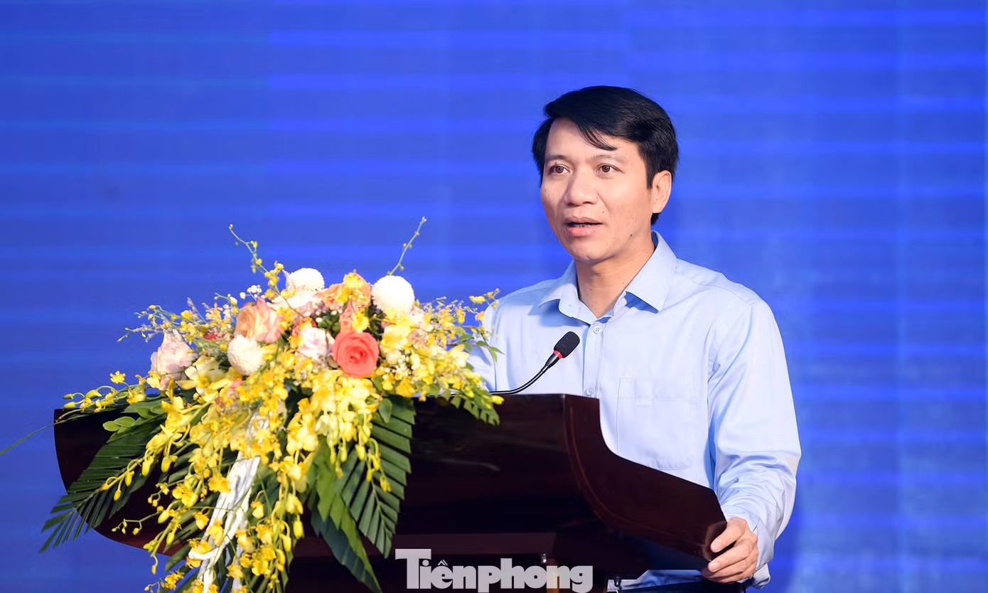 Anh Nguyễn Ngọc Lương phát biểu khai mạc hội nghị. Ảnh: Xuân Tùng Anh Nguyễn Ngọc Lương phát biểu khai mạc hội nghị. Ảnh: Xuân Tùng