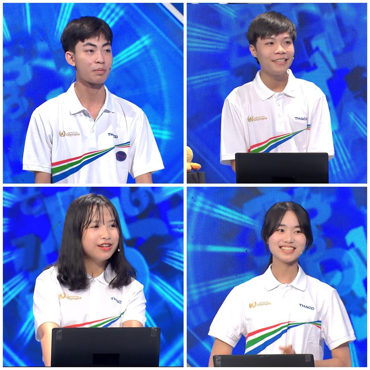 Bốn thí sinh tranh tài trong trận thi tuần 3 tháng 3 quý III. Ảnh: FBCT Bốn thí sinh tranh tài trong trận thi tuần 3 tháng 3 quý III. Ảnh: FBCT