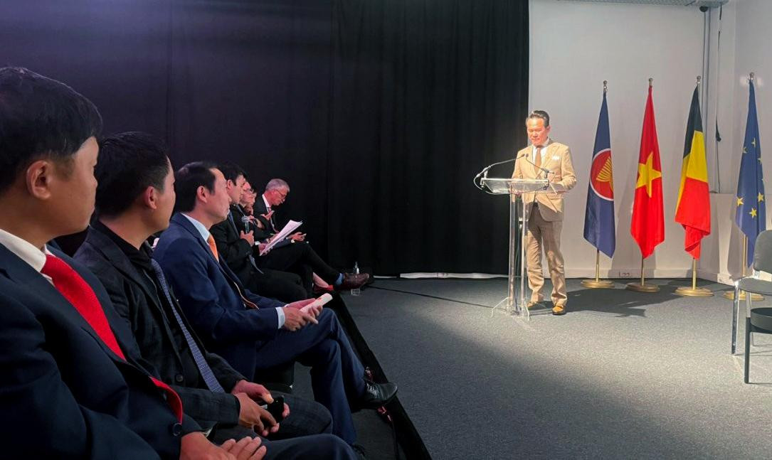 Anh Đặng Hồng Anh phát biểu tại chương trình. Ảnh: HDNTVN Anh Đặng Hồng Anh phát biểu tại chương trình. Ảnh: HDNTVN