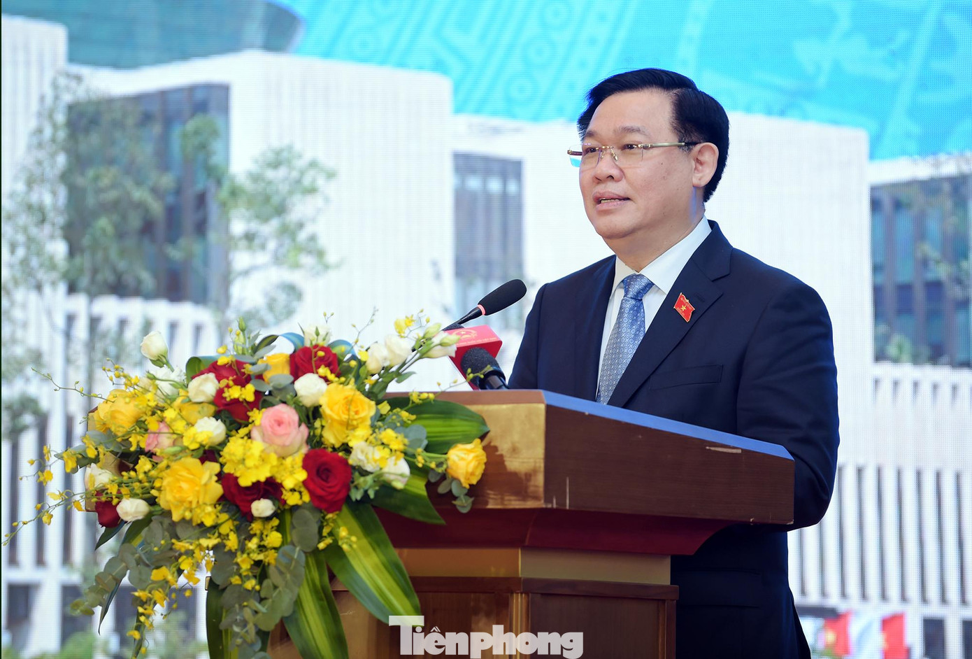 Chủ tịch Quốc hội Vương Đình Huệ phát biểu tại buổi gặp mặt Nhóm đại biểu Quốc hội trẻ khóa XV. Ảnh: Xuân Tùng Chủ tịch Quốc hội Vương Đình Huệ phát biểu tại buổi gặp mặt Nhóm đại biểu Quốc hội trẻ khóa XV. Ảnh: Xuân Tùng