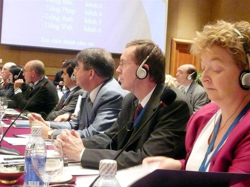 Các nhà tài trợ tham dự CG 2009. Ảnh: Phong Cầm