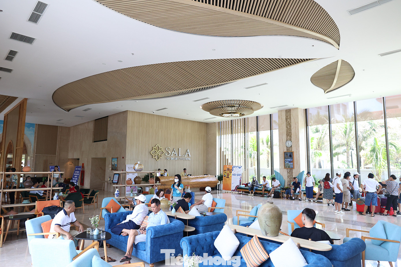 Khách lưu trú tại khách sạn Sala -Phú Yên trong những ngày hè tháng 7.