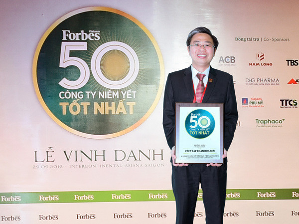 Hoa Sen đạt “top 50 công ty niêm yết tốt nhất Việt Nam” ảnh 2
