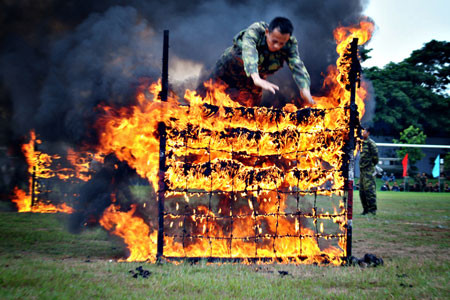 Vượt tường lửa, một trong những bài khởi động nâng cao để rèn luyện ý chí