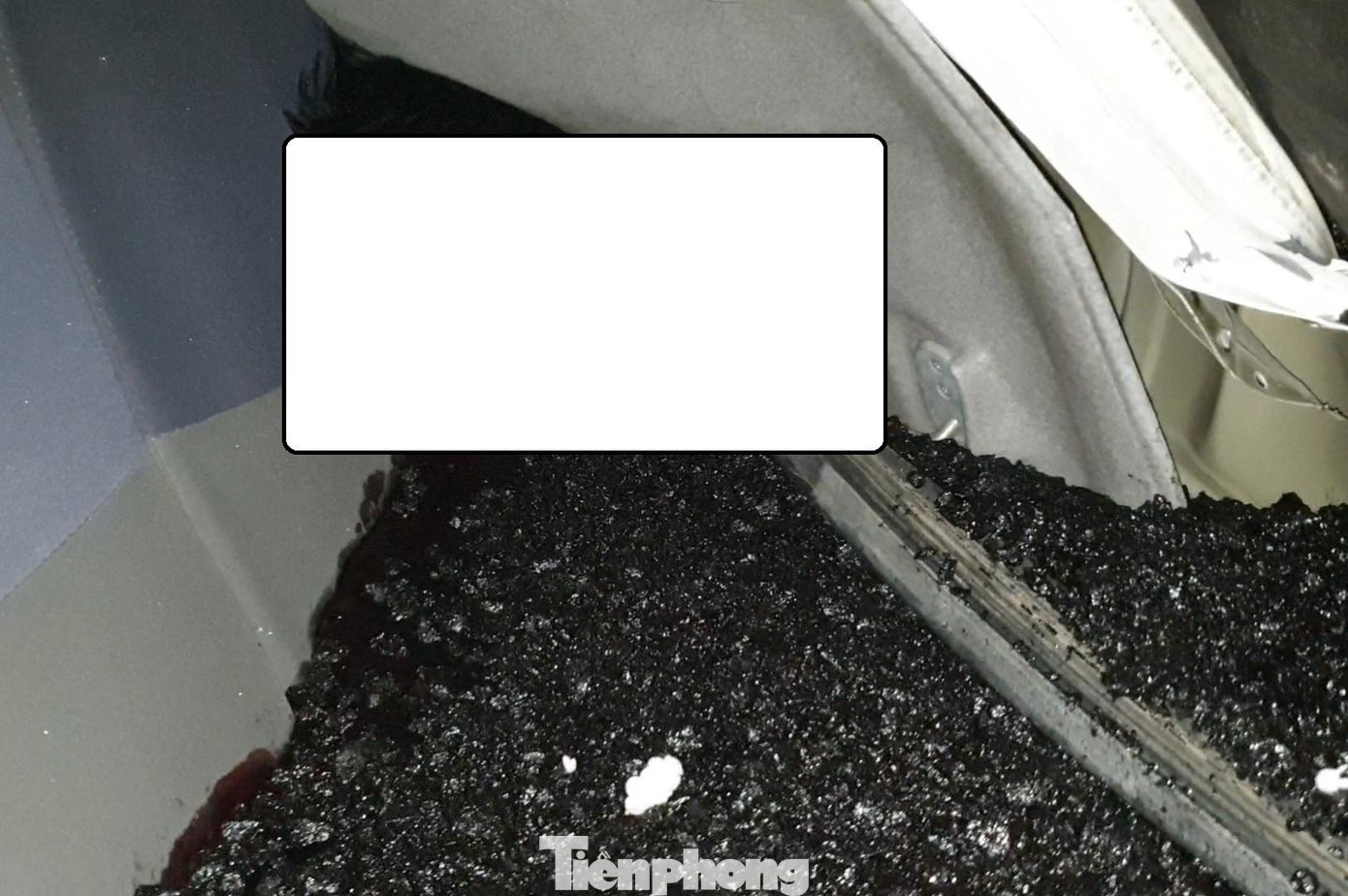 Tài xế xe tải bị nhựa đường vùi lấp tử vong