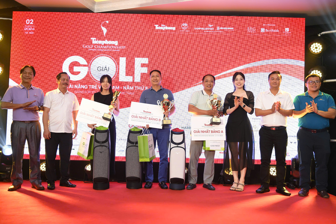 Nữ golfer 12 tuổi Nguyễn Bảo Châu vô địch Tiền Phong Golf Championship 2024 ảnh 12