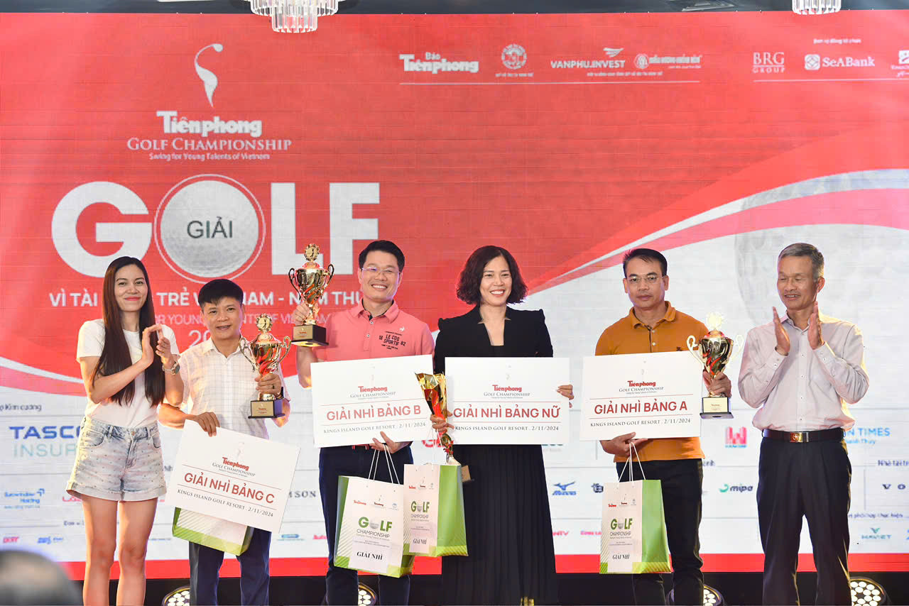 Nữ golfer 12 tuổi Nguyễn Bảo Châu vô địch Tiền Phong Golf Championship 2024 ảnh 13