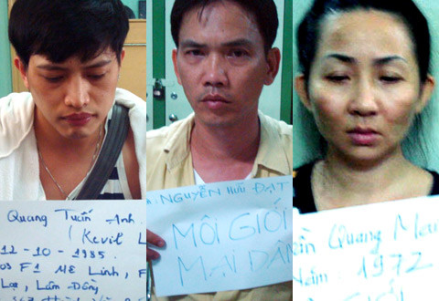 Lê Quang Tuấn Anh, Nguyễn Hữu Đạt và Trần Quang Mai(từ trái sang). Lê Quang Tuấn Anh, Nguyễn Hữu Đạt và Trần Quang Mai(từ trái sang)