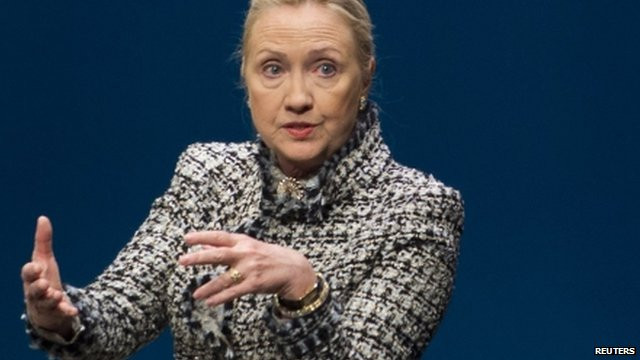 Ngoại trưởng Mỹ Hillary Clinton phát biểu tại Copenhaghen, Đan Mạch