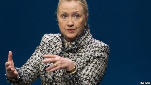 Ngoại trưởng Mỹ Hillary Clinton phát biểu tại Copenhaghen, Đan Mạch