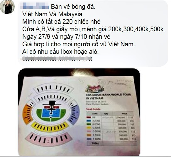 Vé xem Việt Nam vs Malaysia bị hét giá trên trời ảnh 2