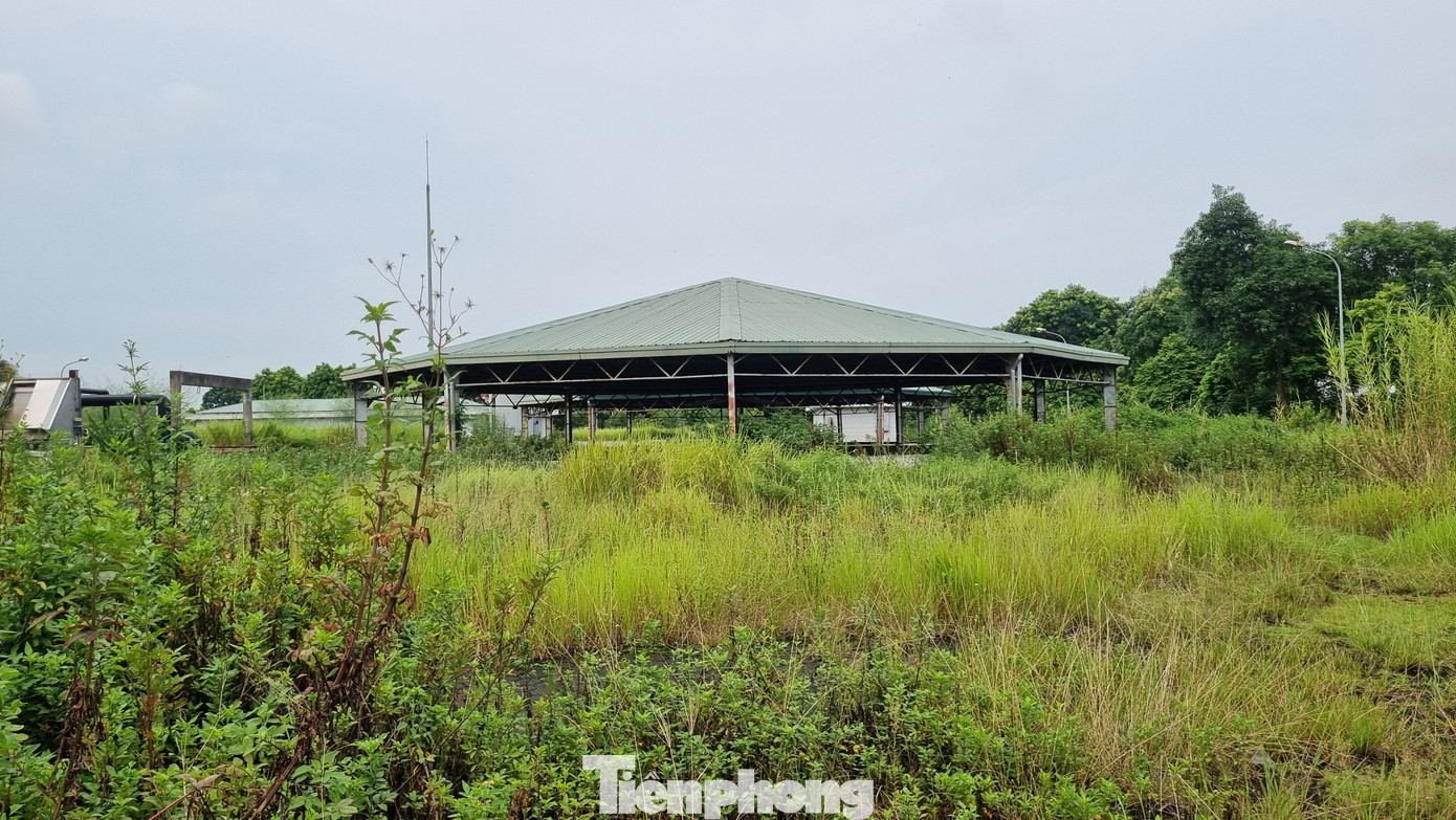 Nhà máy xử lý nước thải Khu đô thị Việt Hưng bị bỏ hoang hơn 8 năm