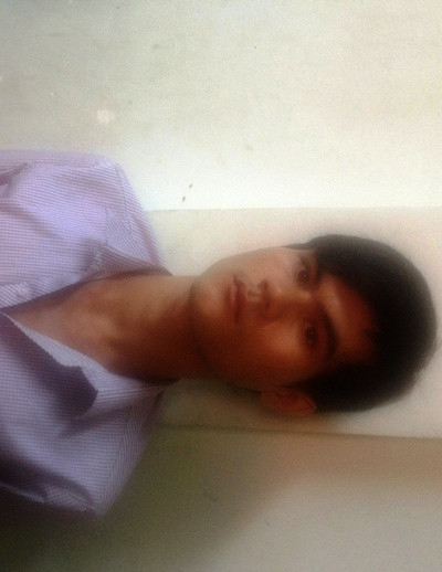 Đặng Văn Hoàng tại cơ quan công an