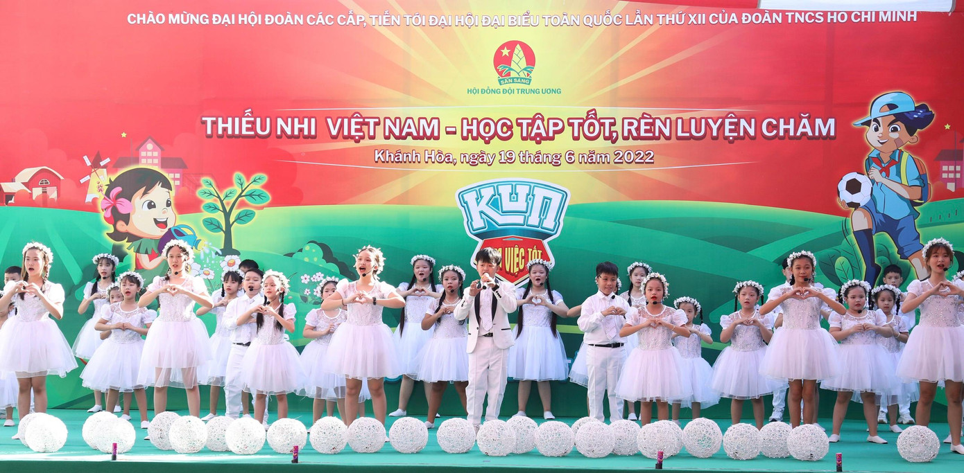 Nhiều hoạt động sôi nổi tại ngày hội “Thiếu nhi Việt Nam - Học tập tốt, rèn luyện chăm”.