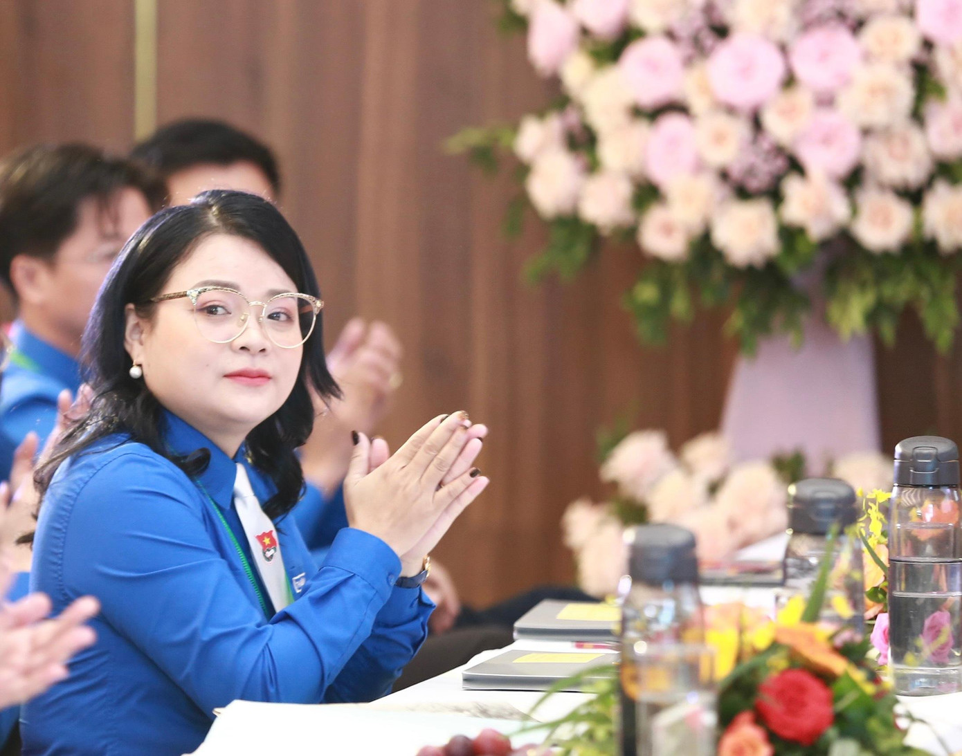 Chị Trần Thu Hà tái đắc cử Bí thư Đoàn Vinataba khóa III tái đắc cử Bí thư Đoàn Vinataba khóa IV, nhiệm kỳ 2022 - 2027. Ảnh: Bảo Anh Chị Trần Thu Hà tái đắc cử Bí thư Đoàn Vinataba khóa III tái đắc cử Bí thư Đoàn Vinataba khóa IV, nhiệm kỳ 2022 - 2027. Ảnh: Bảo Anh