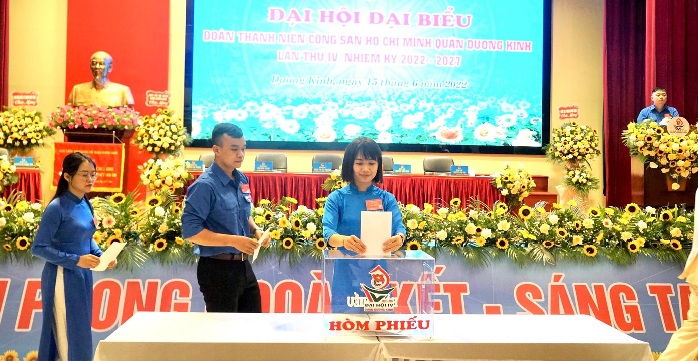 Đại hội Đoàn Quận Dương Kinh Đại hội Đoàn Quận Dương Kinh