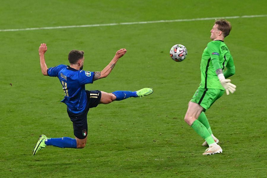 Các cầu thủ Italia thi đấu trên sân Wembley với một tinh thần của các chiến binh