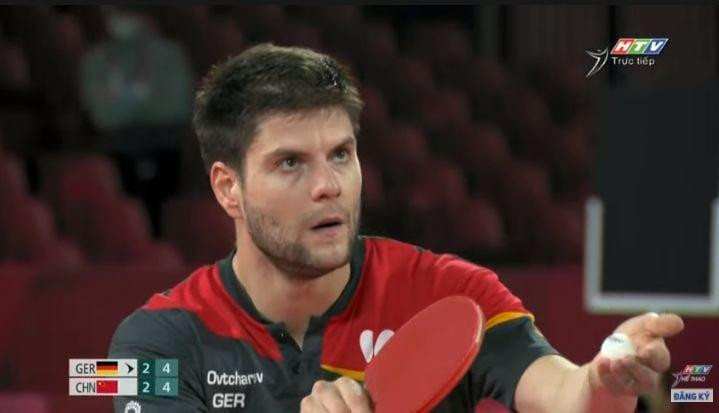 Ovtcharov Dimitrij đã thi đấu rất tốt trong trận bán kết, nhưng may mắn vẫn chưa mỉm cười.