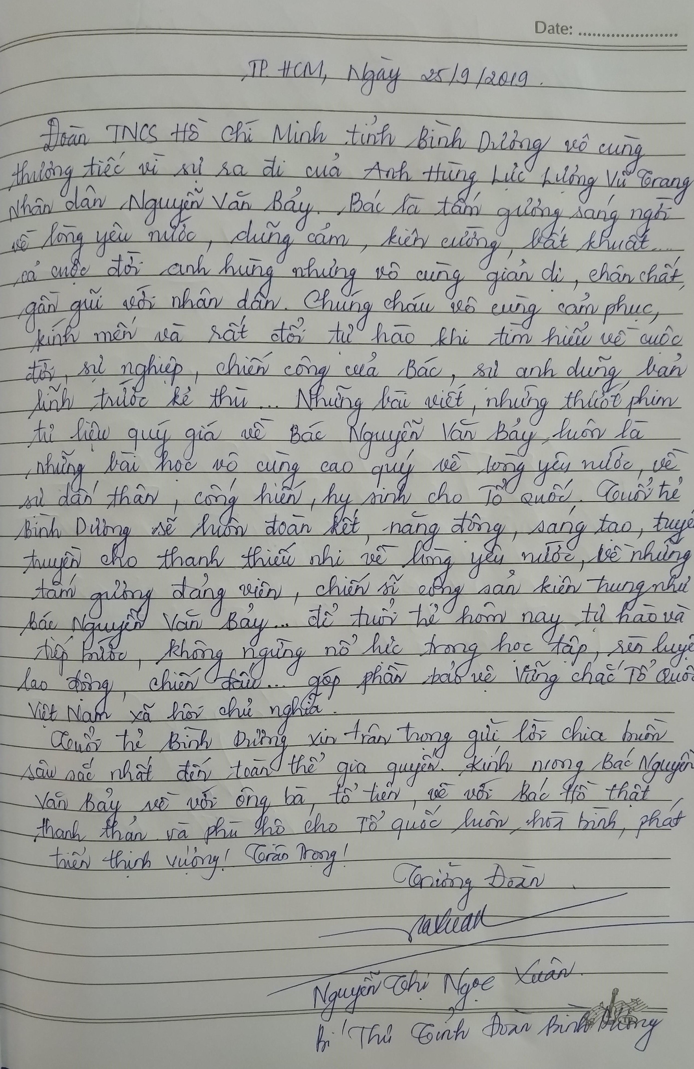 Lay động lời tưởng nhớ gửi Anh hùng phi công Nguyễn Văn Bảy ảnh 19