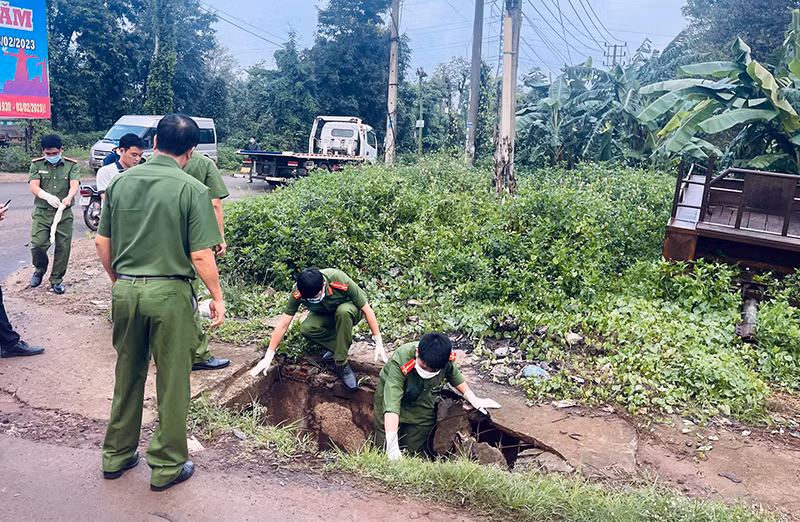 Hiện trường vụ án. Hiện trường vụ án.