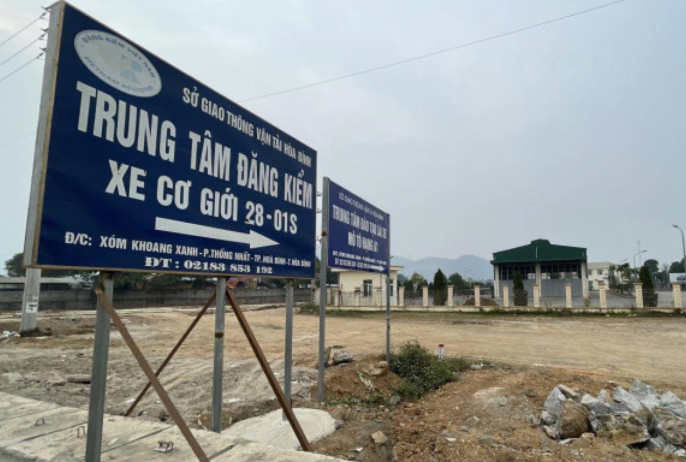 Trung tâm đăng kiểm ở Hoà Bình sẽ hoạt động trở lại vào ngày 29/6.